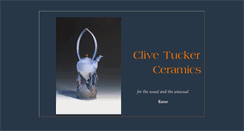 Desktop Screenshot of clivetuckerceramics.ca